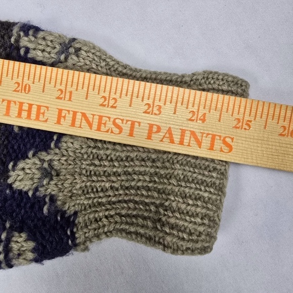 Vintage BOSTON TRADERS LIMITED EDITION  Hand Knitted Wool Sweater Men's XL - Picture 8 of 8